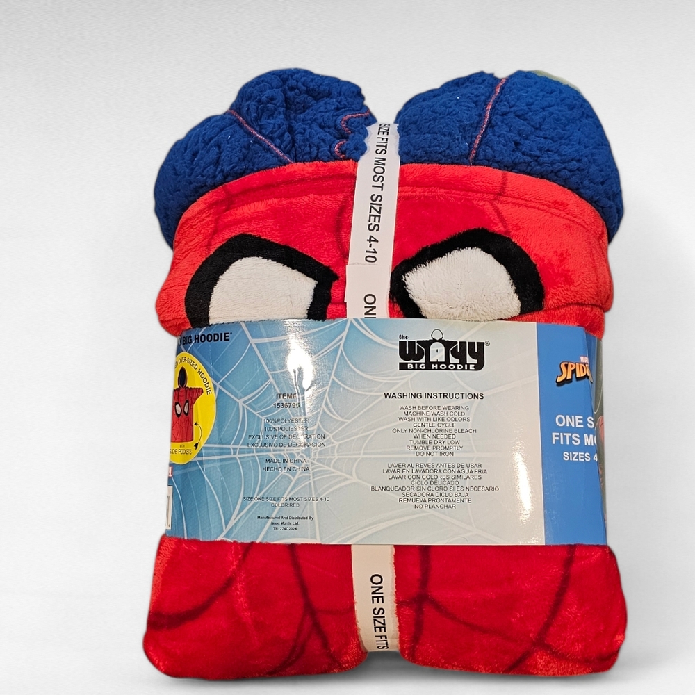 Spiderman Kids Oversized Hoodie - Picture 9 of 15